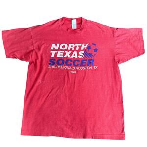 Vintage North Texas Soccer T-Shirt - XL